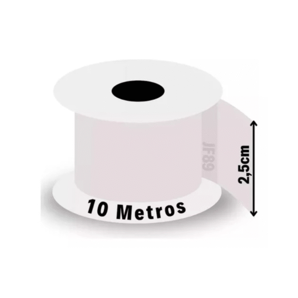 Fita Microporosa Branca 2,5Cm X 10M - Missner - Image 2