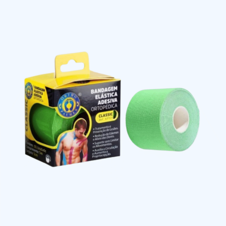 Kinesio Pauher Classic Tape Tamanho único verde -Orthopauher