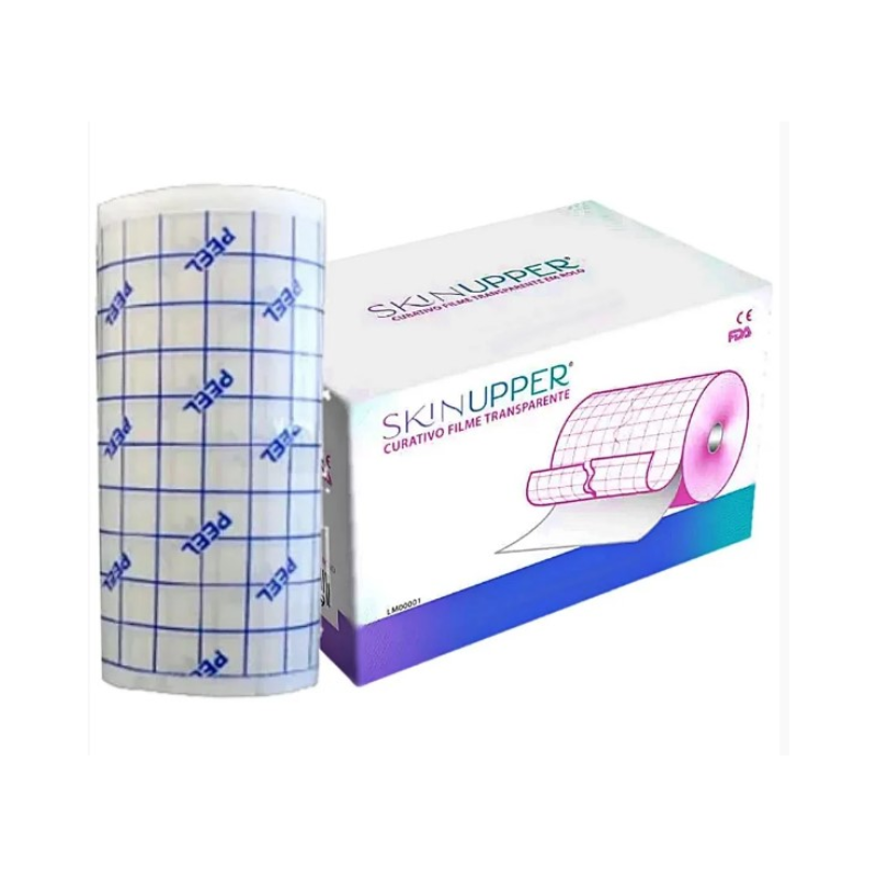 Curativo Filme Transparente Rolo 15cm x 10m Skinupper