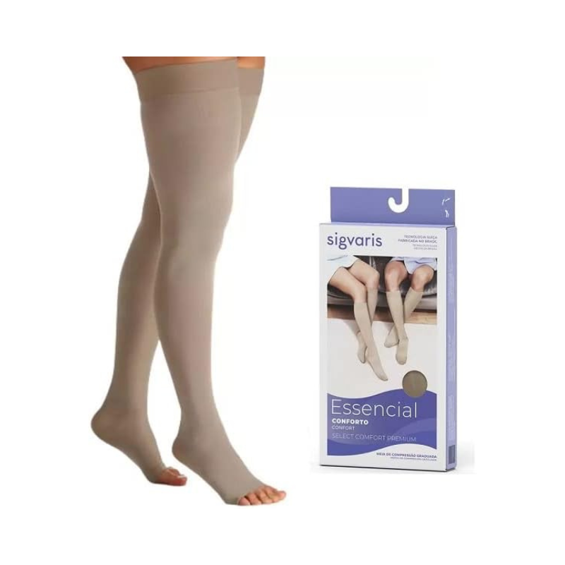 Meia Sigvaris Select Comfort 7/8 20-30Mmhg Sem Ponteira