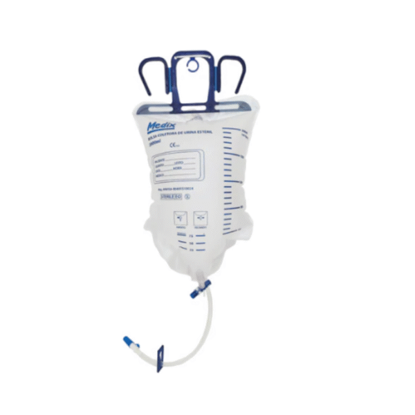 Bolsa Coletora De Urina 2000Ml Sistema Fechado Medix - Imagem 2