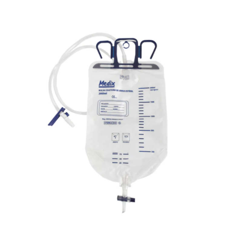 Bolsa Coletora De Urina 2000Ml Sistema Fechado