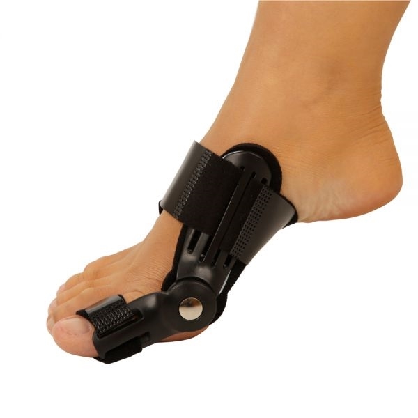 Hallux dynamic Tamanho único preto - Orthopauher