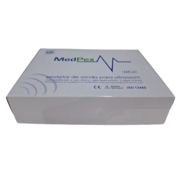 Protetor de Sonda para Ultrassom com 144 Unidades Medpex