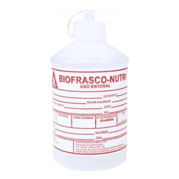 Frasco Para Nutrição Entreral Não Estéril 300ml Biobase