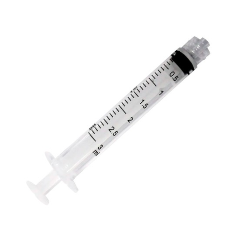 Seringa Descartável 3ml sem Agulha