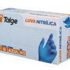 Luva Nitrílica Azul Sem Pó Com 100 Unidades - Talge - Imagem 2