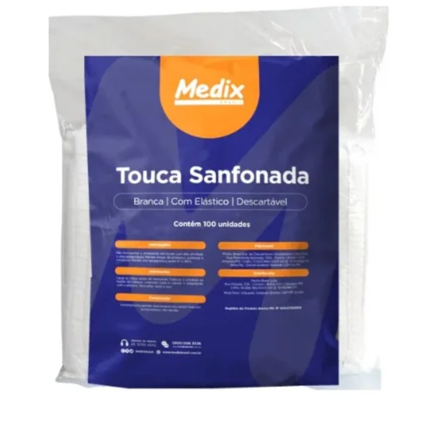 Touca Descartável Sanfonada Medix - Image 4
