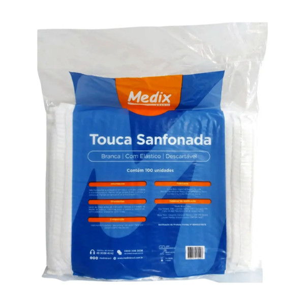 Touca Descartável Sanfonada Medix - Image 5