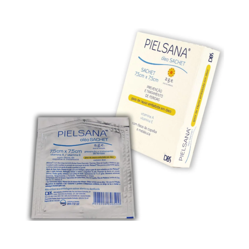 Pielsana Gaze de Rayon Sachê AGE 3ml (7,5x7,5)