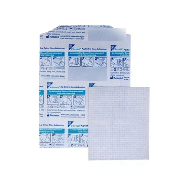 Curativo Hidrofibra Com Prata Fibrosol Ag Extra 10X10