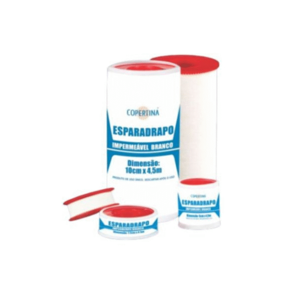 Esparadrapo Impermeável Branco 10Cm X 4,5M Copertina - Image 2