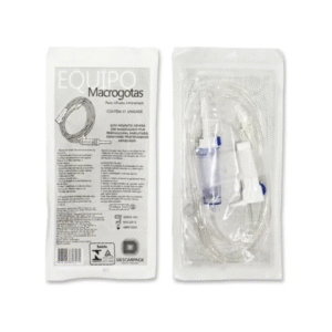 Equipo Macro Gotas Luer Slip Descarpack