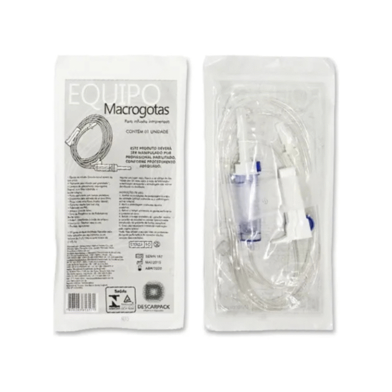 Equipo Macro Gotas Luer Slip Descarpack