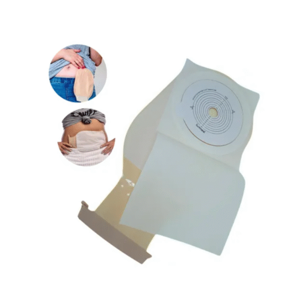 Bolsa Colostomia Ostomia Transparente Com Filtro Carvão Ativado 64Mm Skinupper - Imagem 5