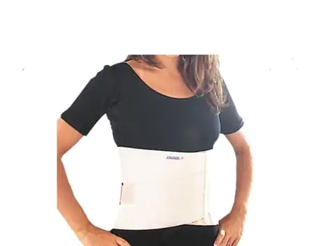 Cinta Colete Elástico Com Barbatanas Flexíveis Tamanho Médio Ref:125-04 - Salvape