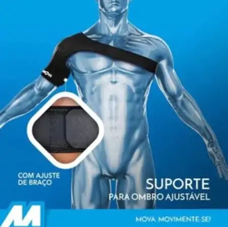 Suporte Para Ombro Ajustável Tamanho Grande/Extragrande - Mova - Imagem 2
