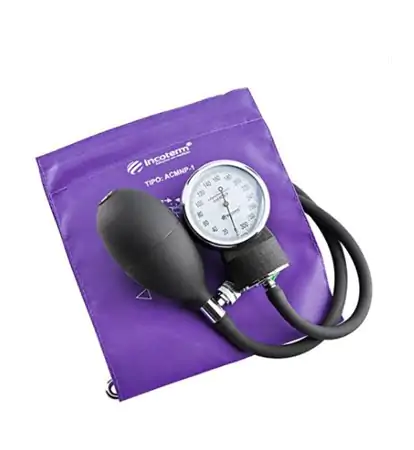Aparelho De Pressão Fecho Velcro Cor Lilás - Incoterm - Imagem 2