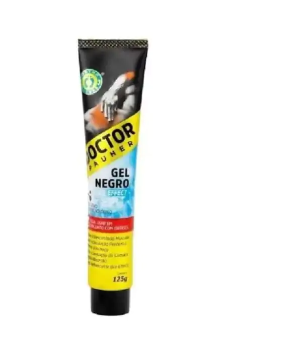 Gel Negro Para Massagem 125G Doctor Pauher