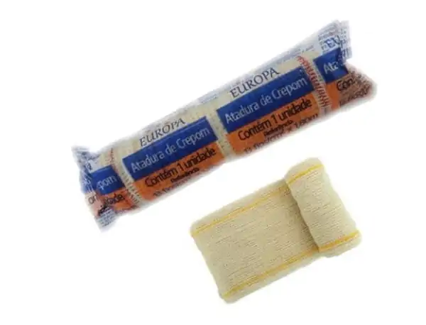 Atadura De Crepe 20Cm X 1,80M - Europa