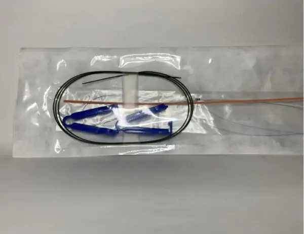 Cateter Ureteral Duplo Rabo Porco Hidrofílico 6Fr - 26Cm - Well Lead - Imagem 2