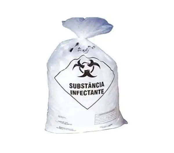 Saco De Lixo Hospitalar 30Lts Com 100 Unidade - Rava