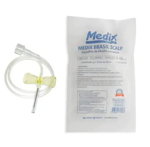 Escalpe Para Infusão Venosa  19G -Medix