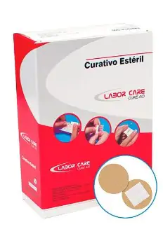 Curativos Pós-Punção Estéreis Cure Aid Com 500 Unidades -Labor Care