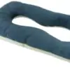 Travesseiro Agarradinho Corporal Plush Cor Azul Marinho/Grafite - Perfetto - Imagem 2