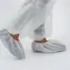 Sapatilha Propé Descartável Branco 20G Com 100 Unidades - Descartee - Imagem 2