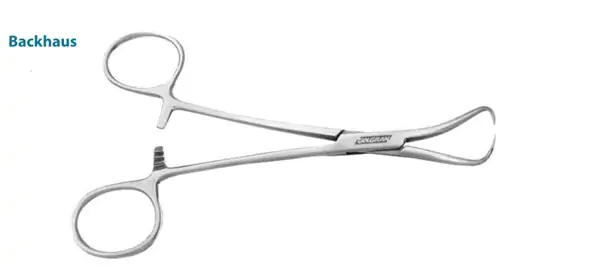 Pinça Backhaus Tamanho 9Cm - Golgran