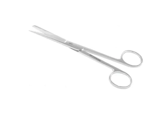Tesoura Cirurgica Reta Romba/Romba Tamanho 15Cm - Abc - Imagem 3