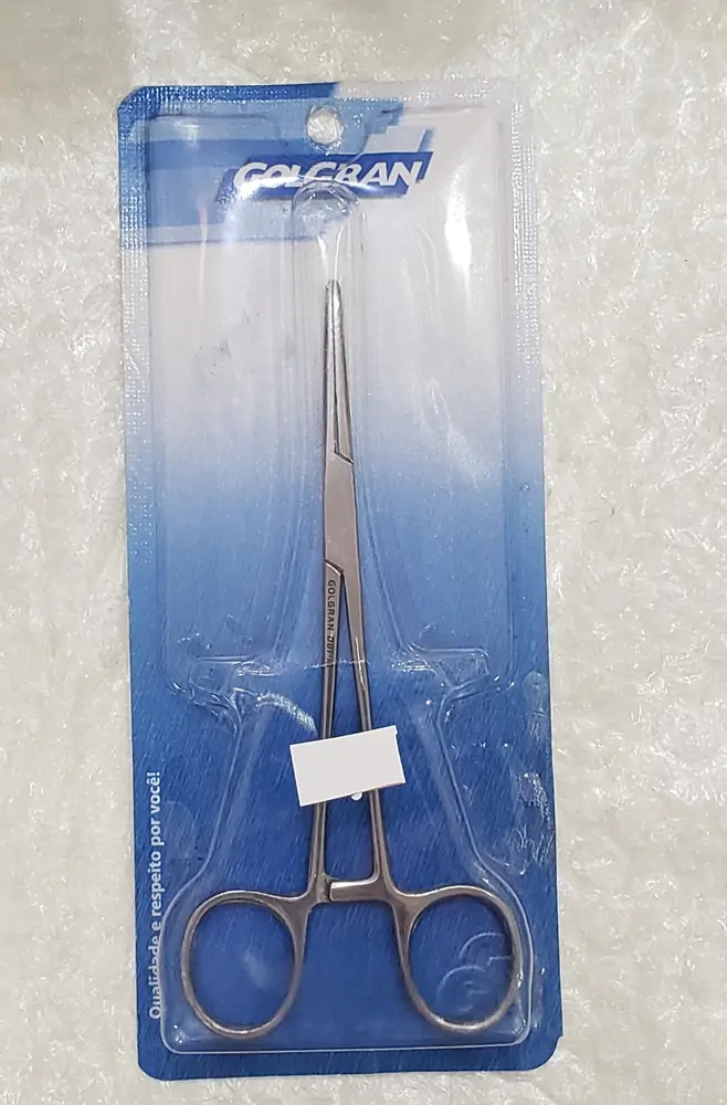 Pinça Hemostática Kelly Tamanho 16cm Reta - Golgran