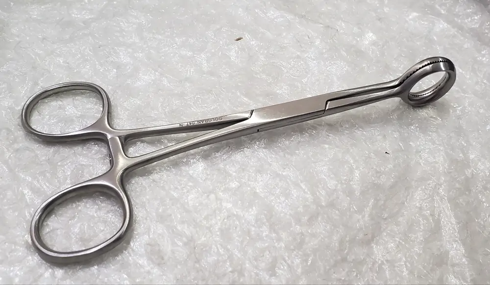 Pinça Collin Oval/Anel Tamanho 17cm - Golgran