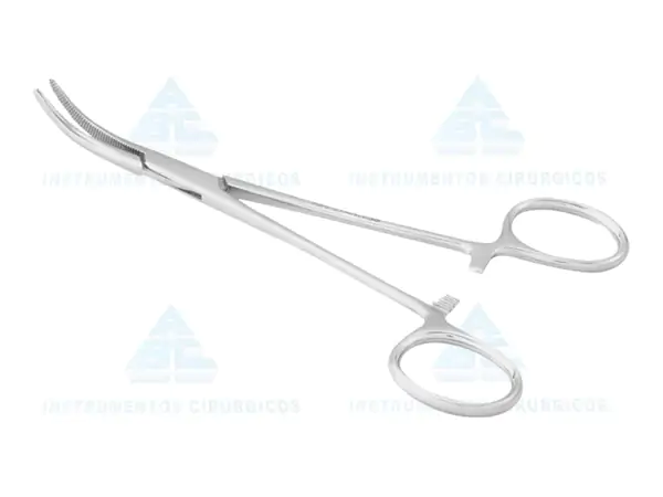 Pinça Crile Curva Tamanho 14cm Para Pedículos - ABC