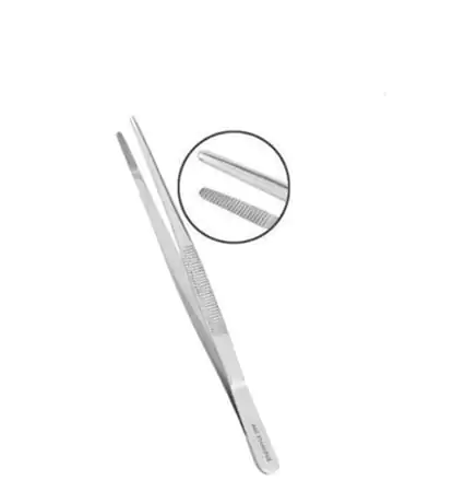 Pinça Anatômica Dissecção Tamanho 18Cm - Abc - Image 4