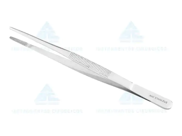 Pinça Anatômica Dissecção Tamanho 12cm - ABC