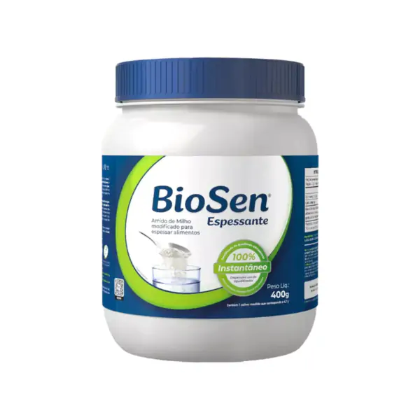 Espessante Alimentar 400G Amido De Milho Biosen - Segurança E Praticidade Na Alimentação