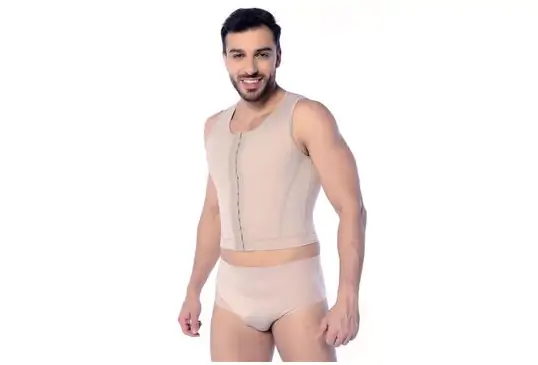 Colete Masculino Curto Com Abertura Tamanho Extra Grande Referência:139Xg - Model Slim