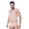 Colete Masculino Curto Com Abertura Tamanho Pequeno Referência:139P - Model Slim