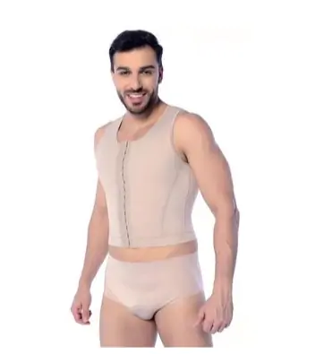 Colete Masculino Curto Com Abertura Tamanho Pequeno Referência:139P - Model Slim