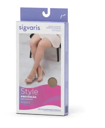 Meia Sigvaris 3/4 Audace 15-20Mmhg Sem Ponteira - Imagem 2