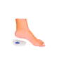 Calcanheira em Silicone Com Ponto Azul O1420 Takecare - Imagem 2