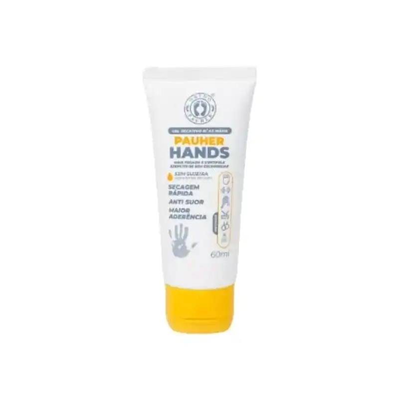 Gel Secativo para as Mãos Treino Musculação 60ml - Pauher Hands