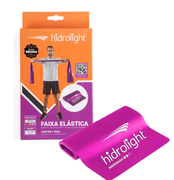 Faixa Elástica Moderada Para Exercícios - Hidrolight - Image 2