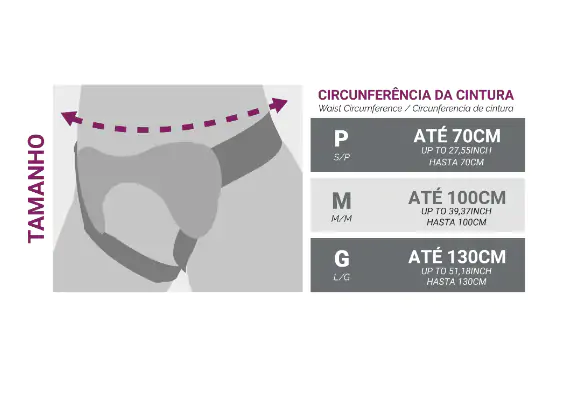 Cinta Para Hérnia Inguinal Direita - Hidrolight - Imagem 2