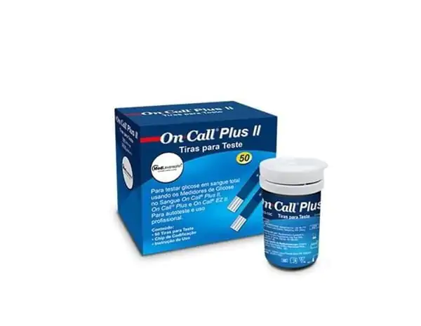 Tiras On-Call Plus Com 50 Unidades - Acon Biotech