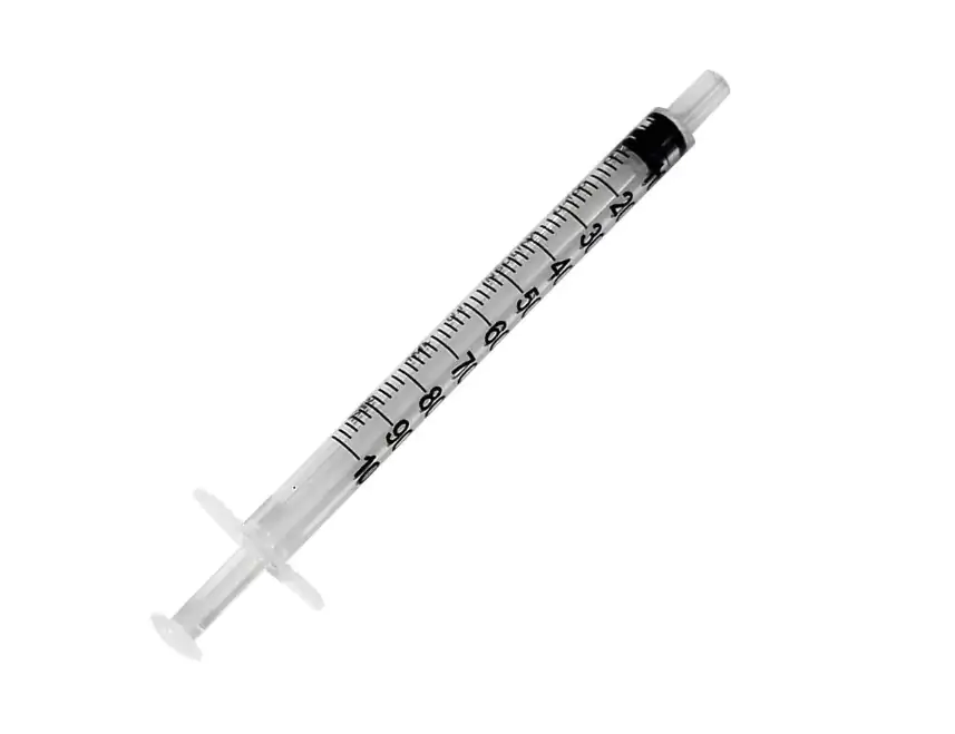 Seringa 1ml Sem Agulha Bico Slip - Rymco
