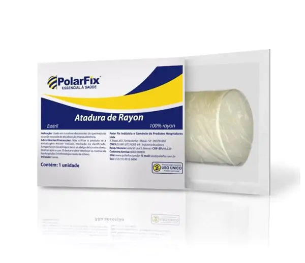 Atadura De Rayon 7,5Cm X 5M Estéril - Polarfix