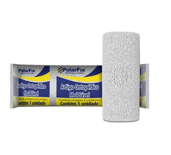 Atadura Gessada 20Cm X 4M Com 1 Unidade - Polarfix